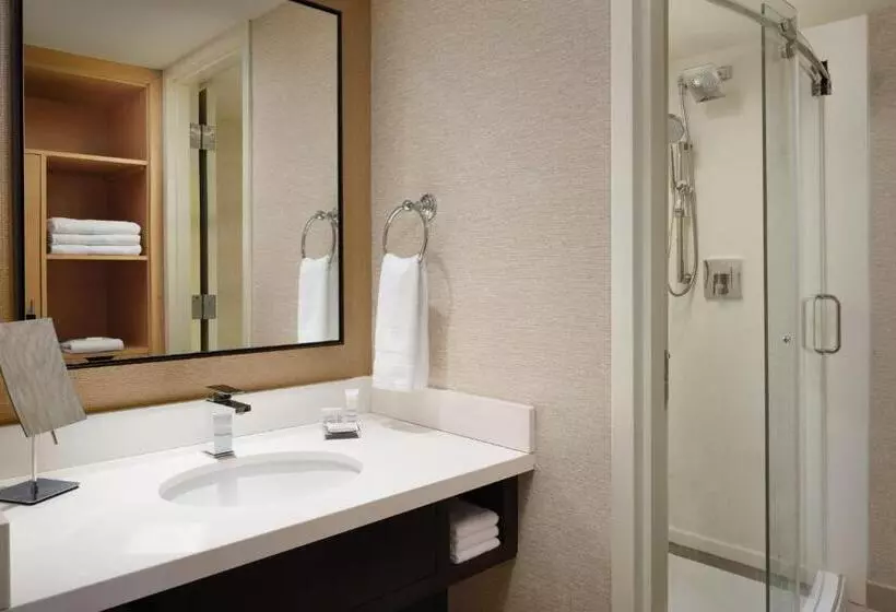 キングサイズベッドのスタンダードルーム, Boca Raton Marriott At Boca Center