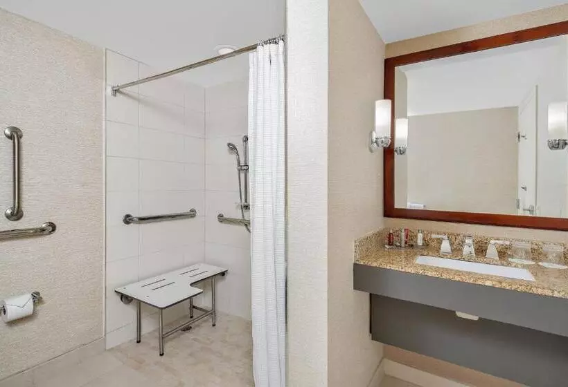 キングサイズベッドのスタンダードルーム, Boca Raton Marriott At Boca Center