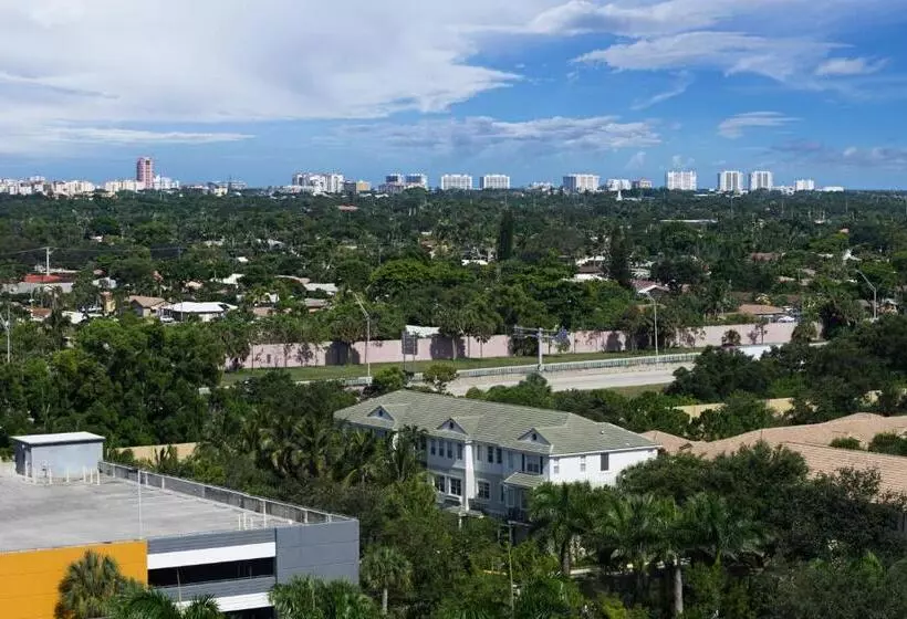 キングサイズベッドのスタンダードルーム, Boca Raton Marriott At Boca Center
