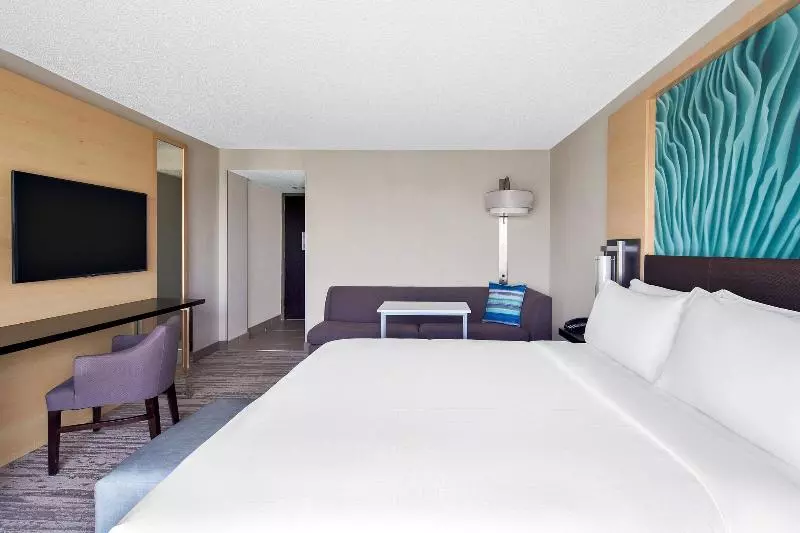 キングサイズベッドのスタンダードルーム, Boca Raton Marriott At Boca Center