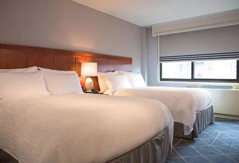 اتاق استاندارد با 2 تخت دوبل, Courtyard By Marriott New York Manhattan/fifth Avenue