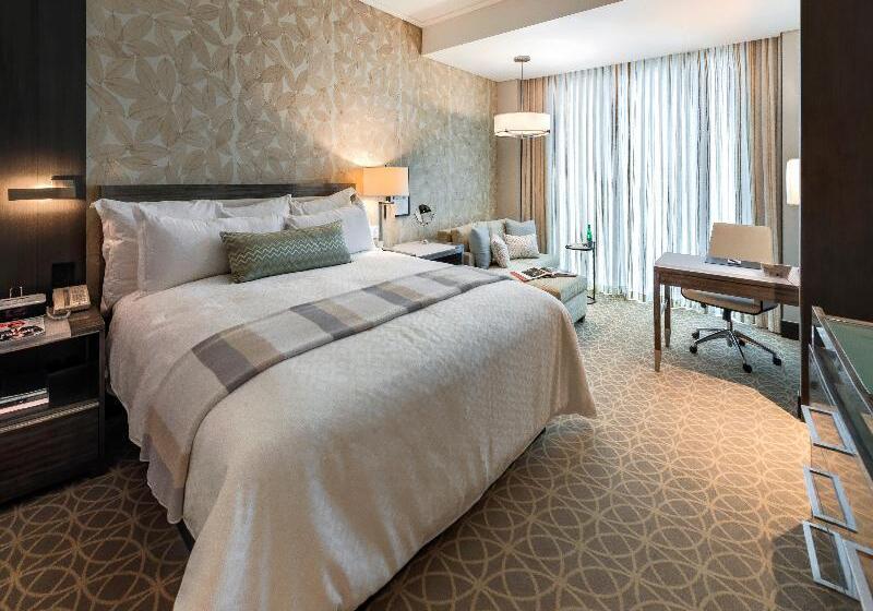 带大床的标准间, Des Moines Marriott Downtown