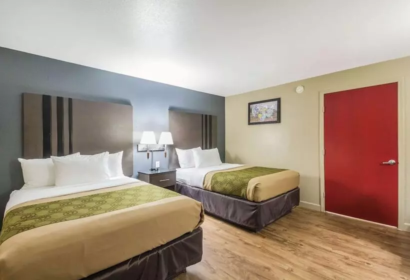 ２ダブルベッドのスタンダードルーム, Econo Lodge Inn & Suites I 35 At Shawnee Mission