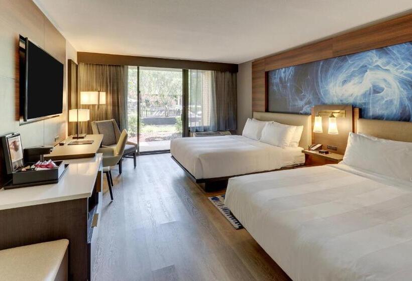 Номер Стандарт 2 Двуспальные Кровати, Huntsville Marriott At The Space & Rocket Center