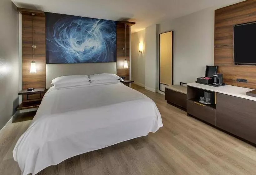 اتاق استاندارد با تخت بزرگ برای معلولان, Huntsville Marriott At The Space & Rocket Center
