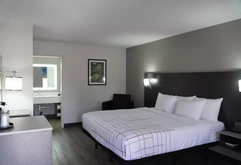 キングサイズベッドのデラックスルーム, La Quinta Inn By Wyndham Dallas Uptown