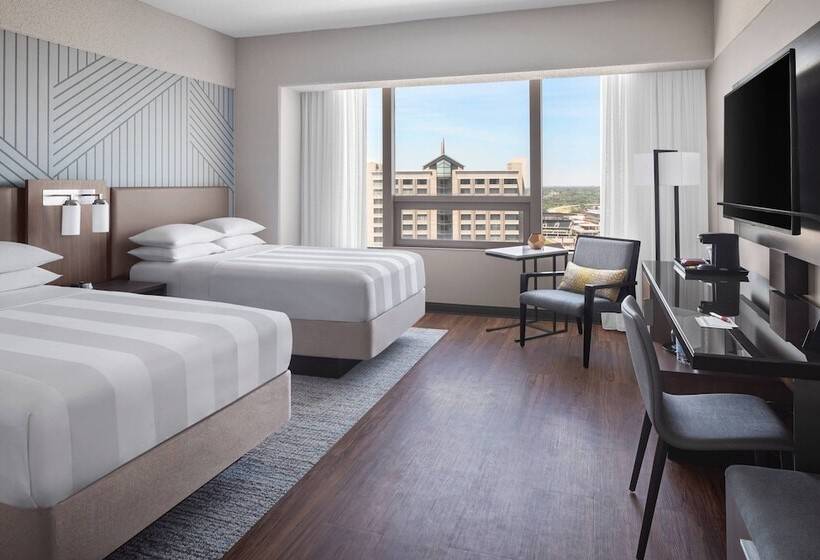 스탠다드 룸 더블 침대 2개, Minneapolis Marriott City Center