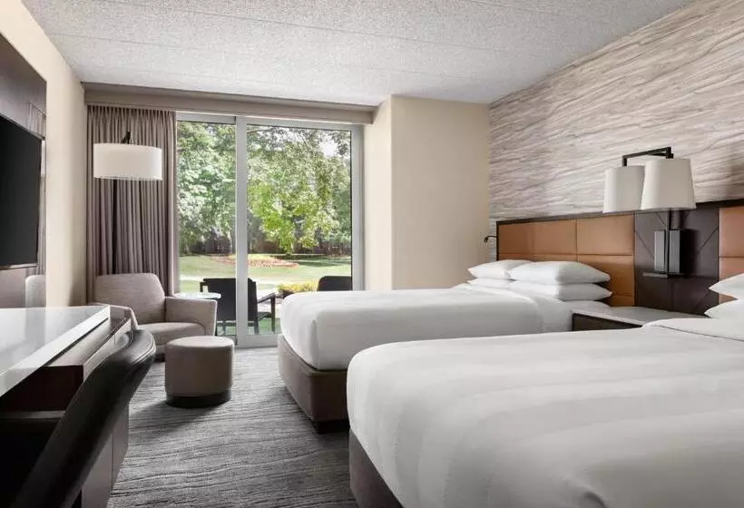 ２ダブルベッドのスタンダードルーム, Lincolnshire Marriott Resort