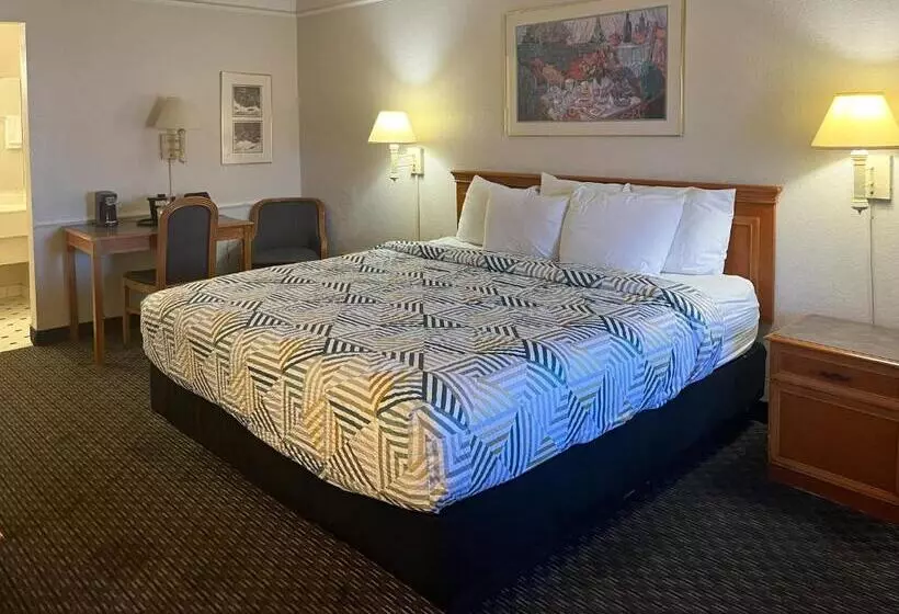 キングサイズベッドのスタンダードルーム, Motel 6 Phoenix, Az   Midtown