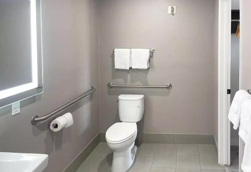 اتاق استاندارد با تخت بزرگ برای معلولان, Motel 6morro Bay, Ca