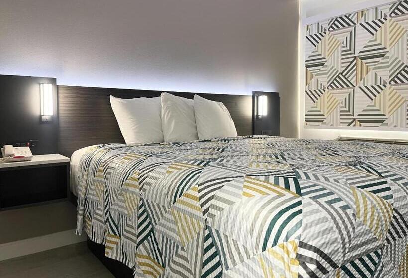 غرفة قياسية سرير كينج لذوى الإحتياجات الخاصة, Motel 6morro Bay, Ca