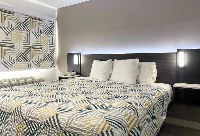 غرفة قياسية سرير كينج لذوى الإحتياجات الخاصة, Motel 6morro Bay, Ca