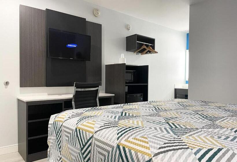 Номер Стандарт Кровать Кинг Адаптированный для Инвалидов, Motel 6morro Bay, Ca