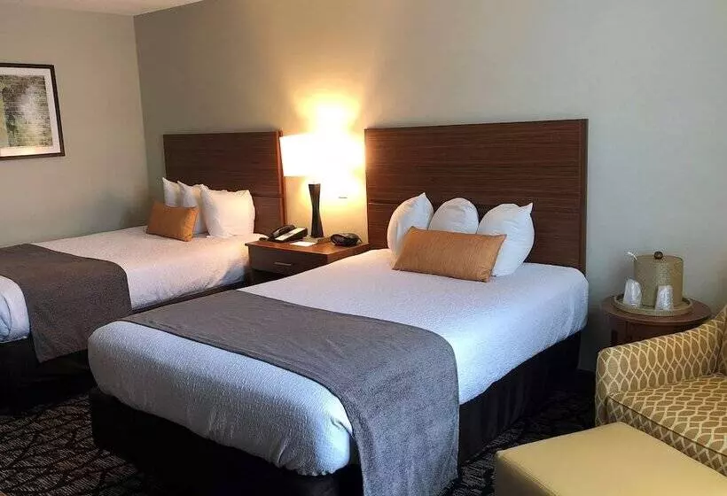２ダブルベッドのスタンダードルーム, Best Western Westminster