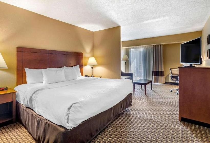 キングサイズベッドのスイートルーム, Comfort Inn & Suites Raphine  Lexington Near I81 And I64
