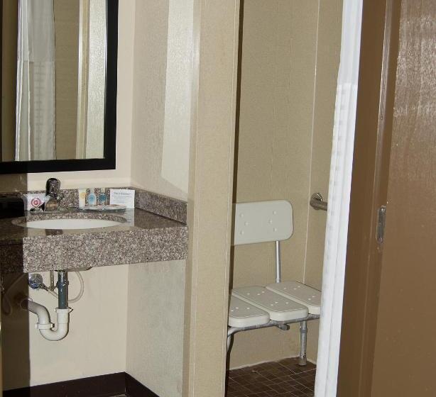 身障者適用キングサイズベッドルーム, Comfort Inn & Suites Raphine  Lexington Near I81 And I64