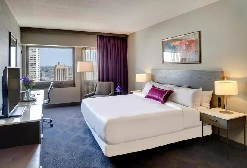 キングサイズベッドのエクゼクティブルーム, Intercontinental St. Paul Riverfront, An Ihg