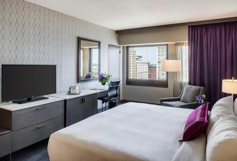 스탠다드 룸 킹사이즈 침대, Intercontinental St. Paul Riverfront, An Ihg
