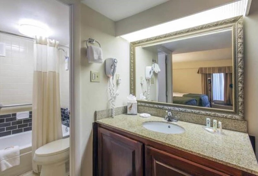 带2个双人床的标准工作室, Quality Inn Savannah Historic District