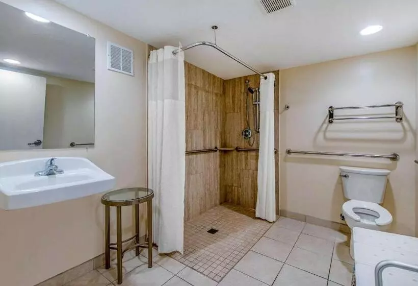 身障者適用キングサイズベッドルーム, Quality Inn Savannah Historic District