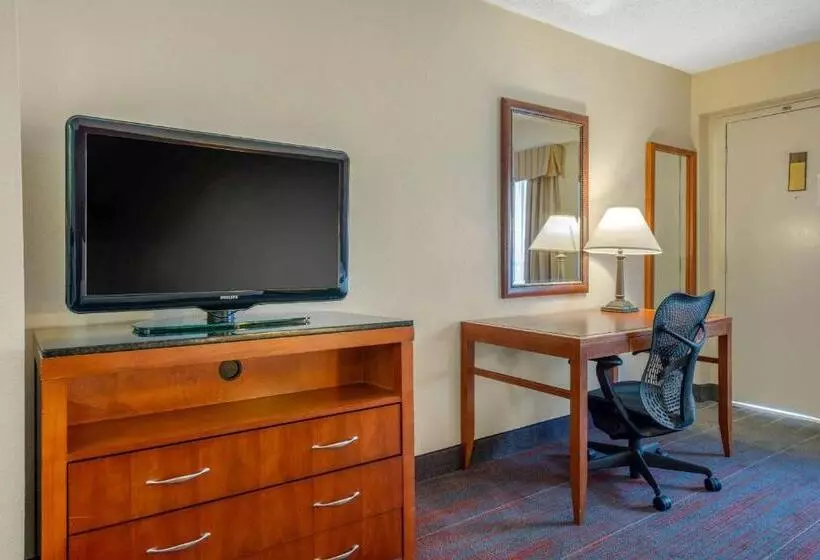 身障者適用キングサイズベッドルーム, Quality Inn Savannah Historic District