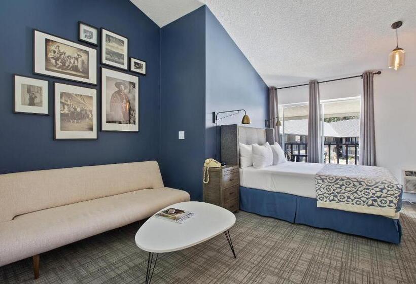 غرفة ديلوكس مزودة بشرفة, Sideways Inn