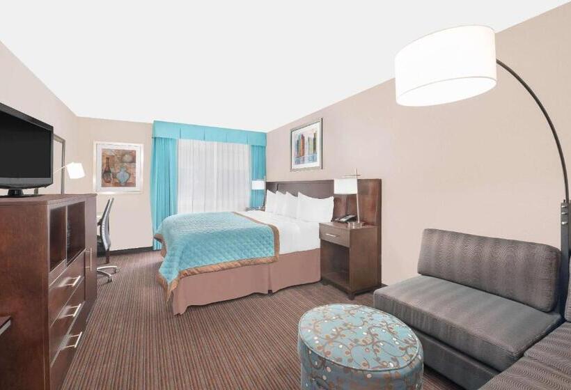 身障者適用キングサイズベッドルーム, Wyndham Garden Midland