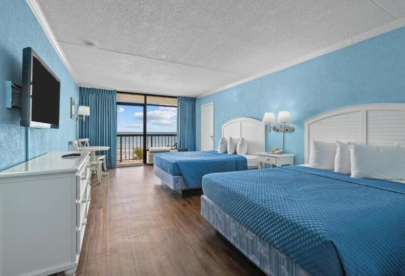 غرفة قياسية مطلّة علي البحر, North Shore Oceanfront Resort Hotel With Waterpark