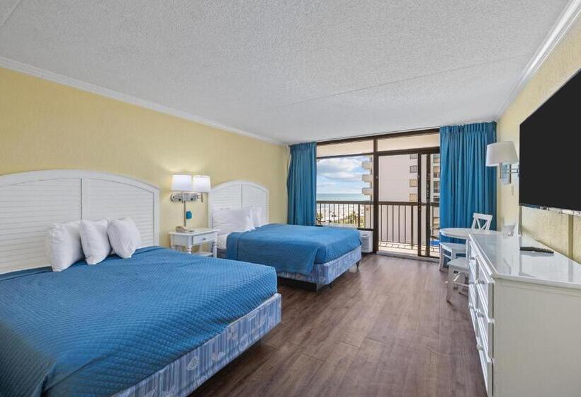 غرفة قياسية مطلّة علي البحر, North Shore Oceanfront Resort Hotel With Waterpark