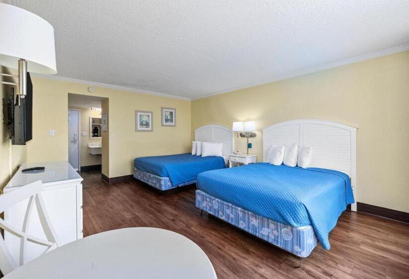 غرفة قياسية مطلّة علي البحر, North Shore Oceanfront Resort Hotel With Waterpark