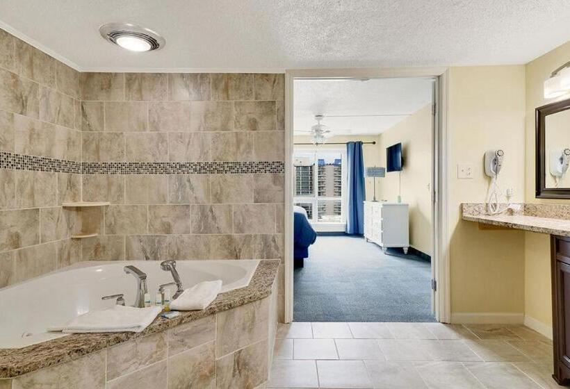 شقة دور أخير غرفة نوم واحدة, North Shore Oceanfront Resort Hotel With Waterpark