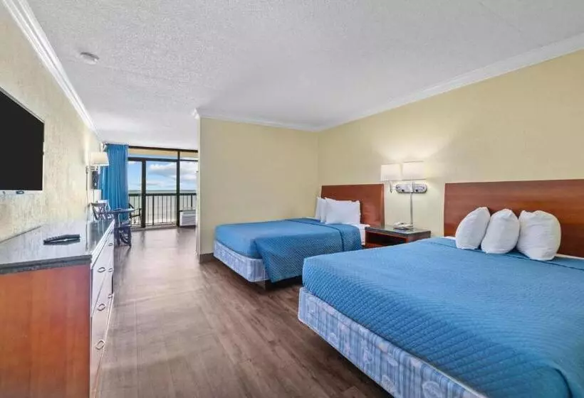 オーシャンビューデラックスルーム, North Shore Oceanfront Resort Hotel With Waterpark
