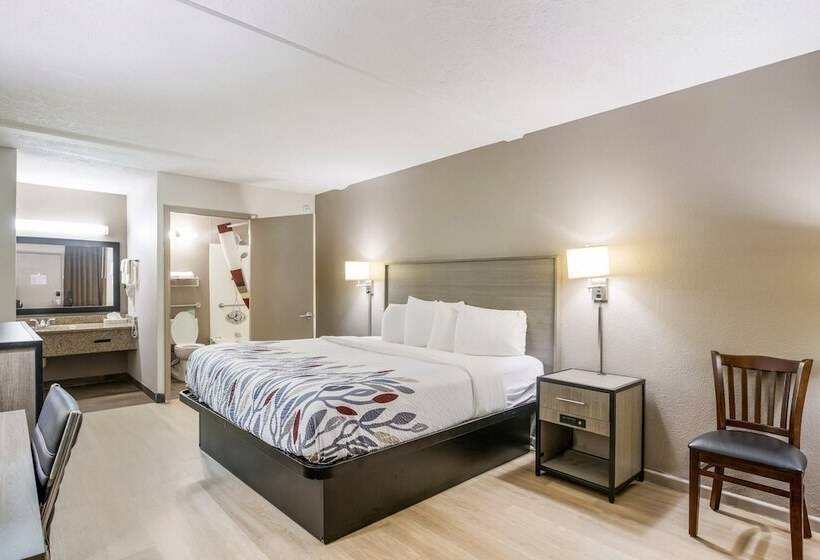 غرفة ديلوكس لذوى الاحتياجات الخاصة, Red Roof Inn Savannah   Richmond Hill I 95