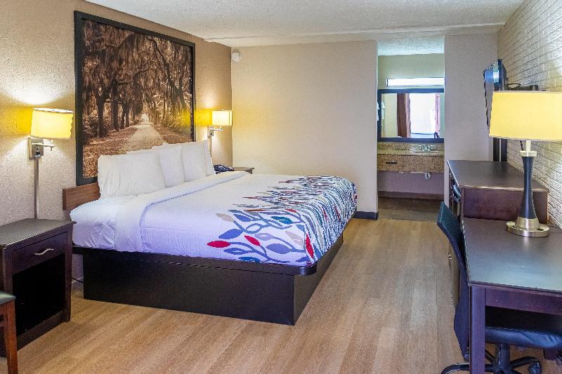 غرفة سوبيريور سرير كينج, Red Roof Inn Savannah   Richmond Hill I 95