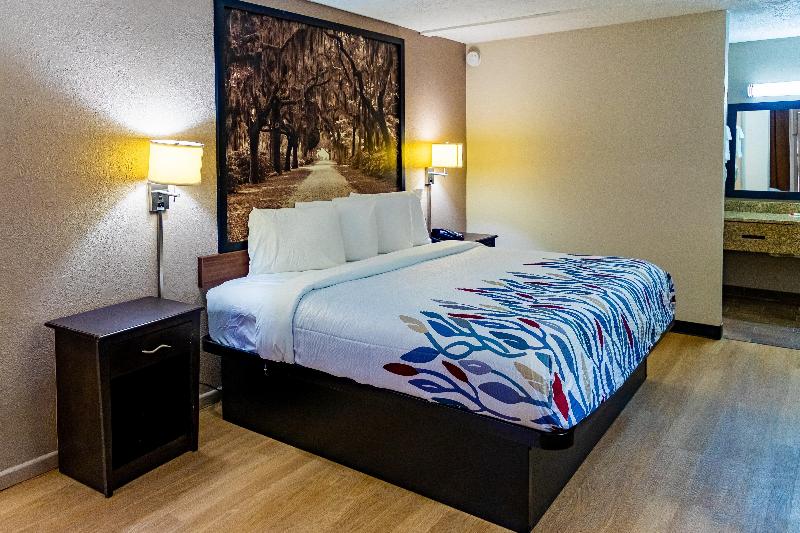 غرفة سوبيريور سرير كينج, Red Roof Inn Savannah   Richmond Hill I 95