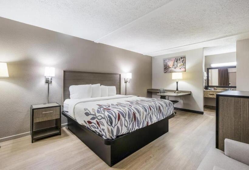 غرفة سوبيريور سرير كينج, Red Roof Inn Savannah   Richmond Hill I 95