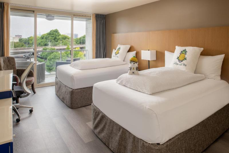 Номер Стандарт, Staypineapple, Hotel Rose, Downtown Portland