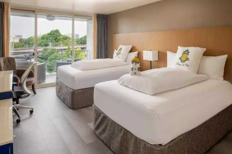 اتاق استاندارد, Staypineapple, Hotel Rose, Downtown Portland