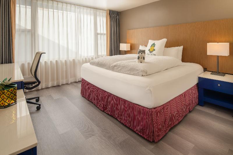 اتاق استاندارد با تخت بزرگ, Staypineapple, Hotel Rose, Downtown Portland