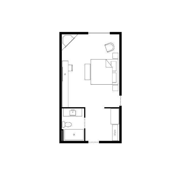 Deluxe Szoba Kind Size Bed, Sawmill Creek By Cedar Point Resorts