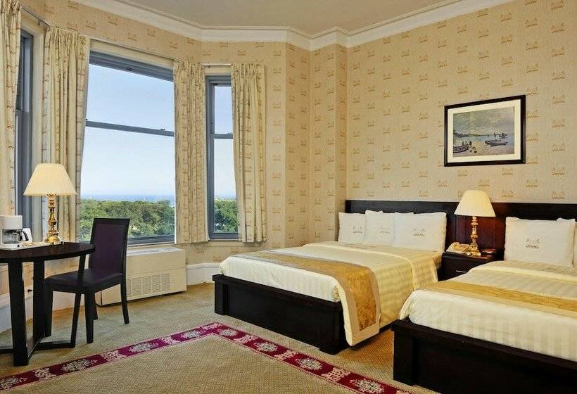 스탠다드 룸 더블 침대 2개, Congress Plaza Hotel Chicago