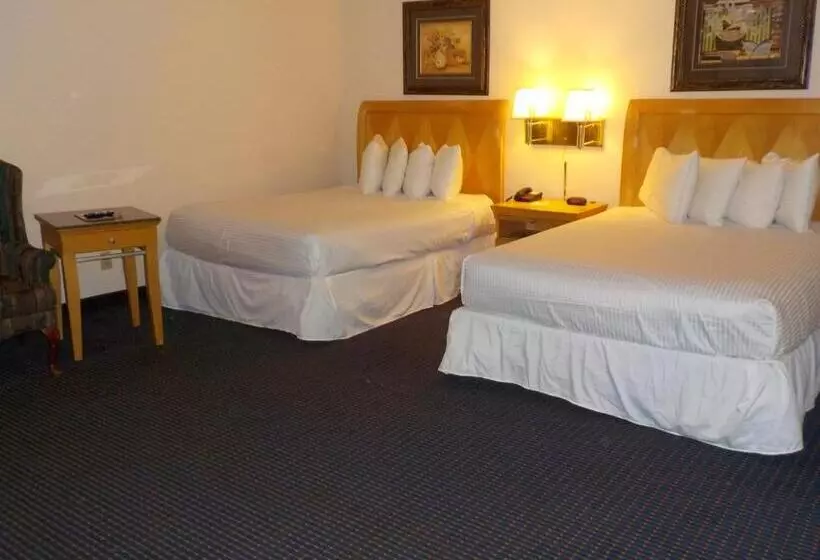 ２ダブルベッドのスタンダードルーム, Economy 7 Inn   Norfolk