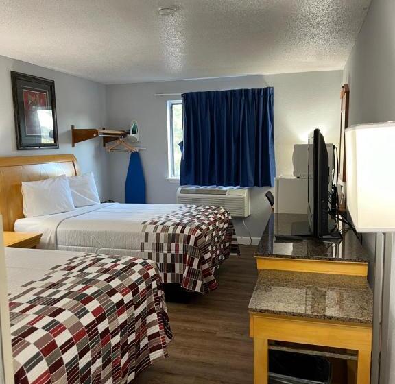 2ダブルベッドのスタンダードルーム, Economy 7 Inn   Norfolk