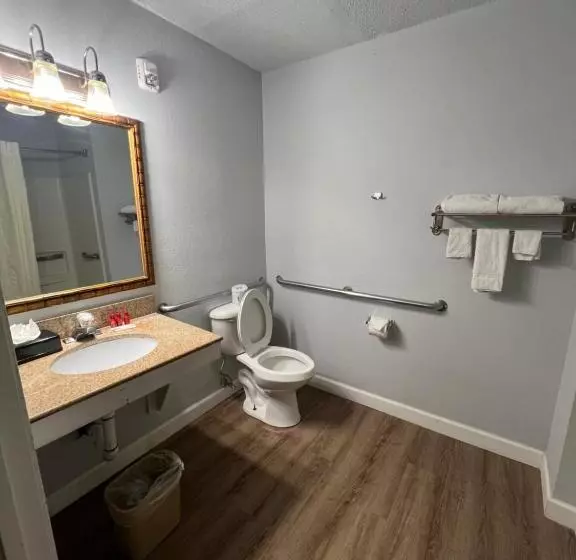 身障者適用スタンダードルーム, Economy 7 Inn   Norfolk