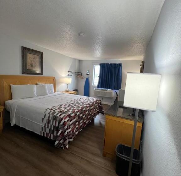 キングサイズベッドのスタンダードルーム, Economy 7 Inn   Norfolk