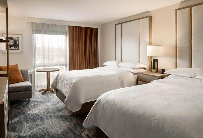 스탠다드 룸 더블 침대 2개, Sheraton Madison