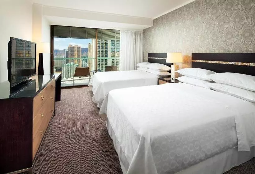 Premium-huone Merinäkymä, Sheraton Princess Kaiulani