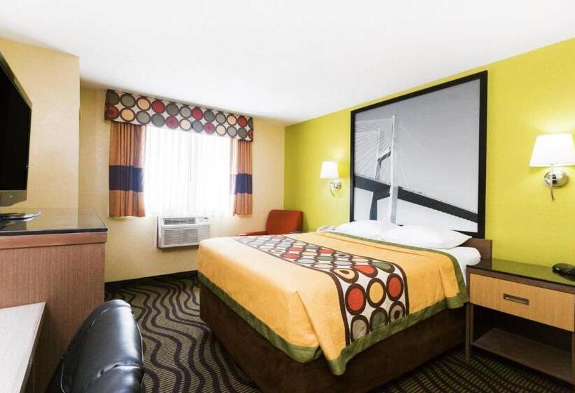 غرفة قياسية لذوى الاحتياجات الخاصة, Super 8 By Wyndham Brunswick/st Simons Island Area