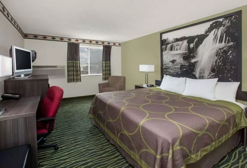 身障者適用スタンダードルーム, Super 8 By Wyndham Independence Kansas City