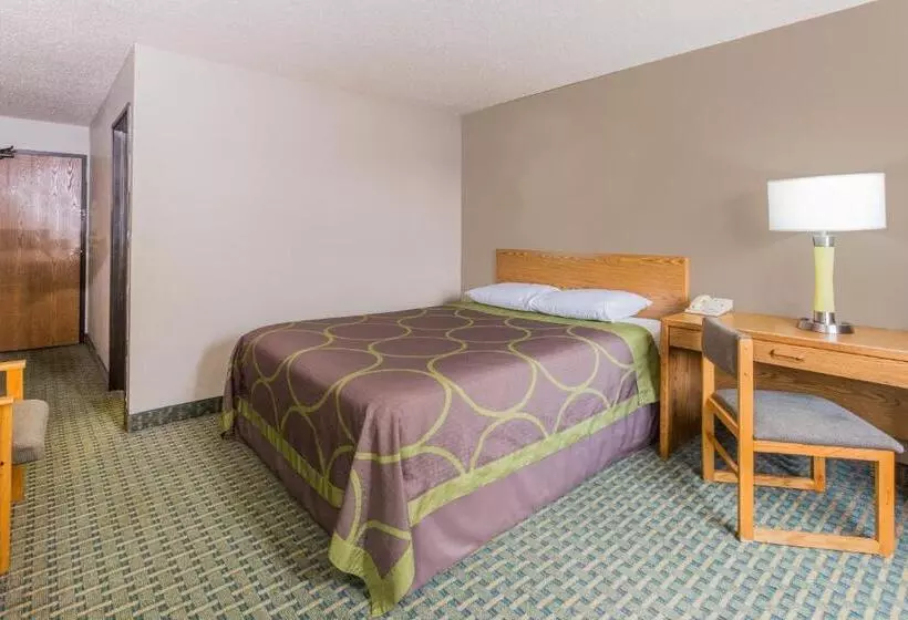 身障者適用スタンダードルーム, Super 8 By Wyndham St. Charles